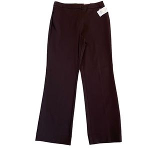 NWT Croft and Barrow Expresso Straight Leg Trousers.  Size 12